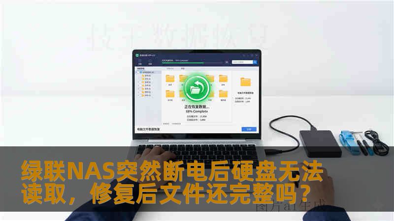 绿联NAS突然断电后硬盘无法读取，修复后文件还完整吗？