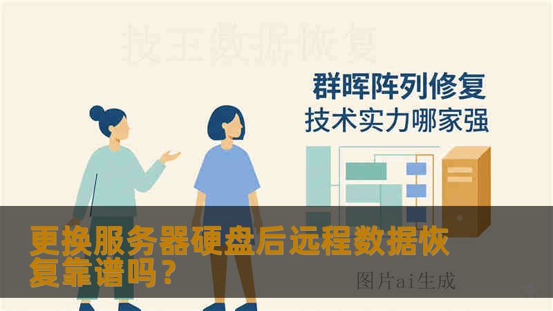 更换服务器硬盘后远程数据恢复靠谱吗？