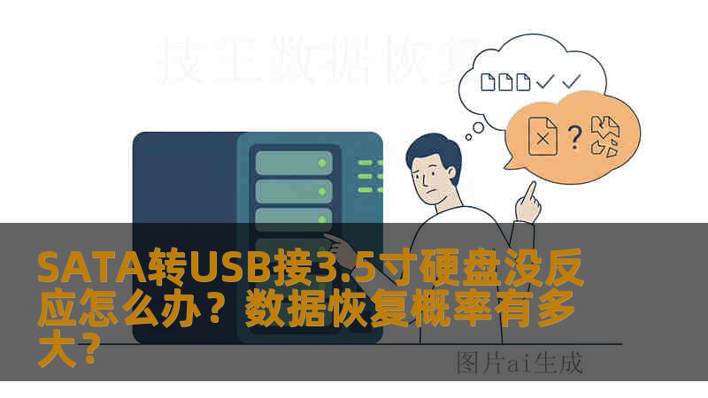 SATA转USB接3.5寸硬盘没反应怎么办？数据恢复概率有多大？