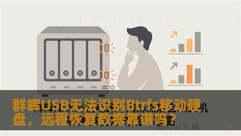 群晖USB无法识别Btrfs移动硬盘，远程恢复数据靠谱吗？
