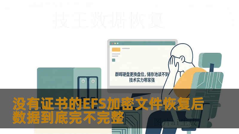 没有证书的EFS加密文件恢复后数据到底完不完整