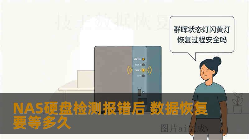 NAS硬盘检测报错后 数据恢复要等多久