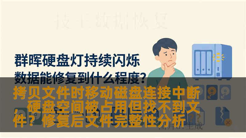 拷贝文件时移动磁盘连接中断,硬盘空间被占用但找不到文件?修复后文件完整性分析 拷贝文件时移动磁盘连接中断,硬盘空间被占用但找不到文件?修复后文件完整性分析