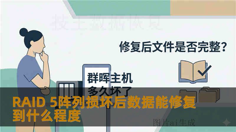 RAID 5阵列损坏后数据能修复到什么程度 RAID 5阵列损坏后数据能修复到什么程度