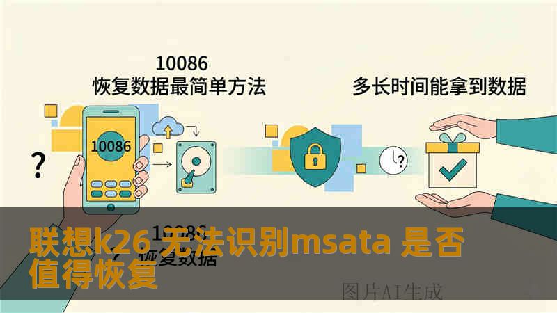 联想k26 无法识别msata 是否值得恢复