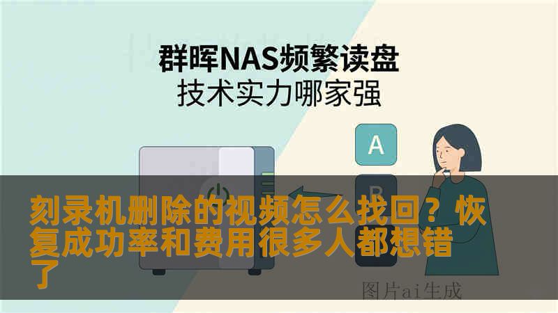 刻录机删除的视频怎么找回？恢复成功率和费用很多人都想错了