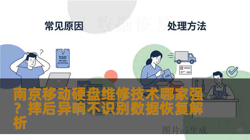 南京移动硬盘维修技术哪家强？摔后异响不识别数据恢复解析