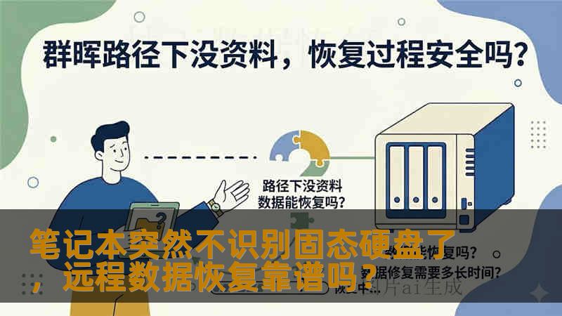 笔记本突然不识别固态硬盘了，远程数据恢复靠谱吗？