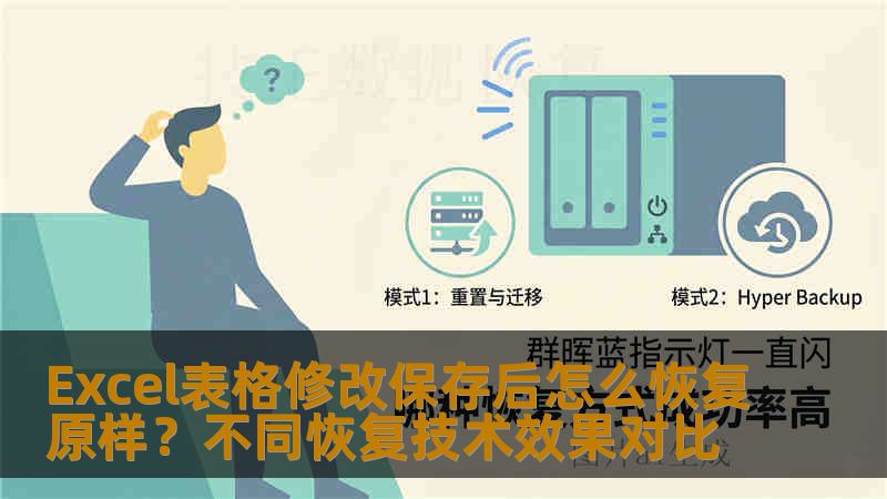 Excel表格修改保存后怎么恢复原样?不同恢复技术效果对比 Excel表格修改保存后怎么恢复原样?不同恢复技术效果对比