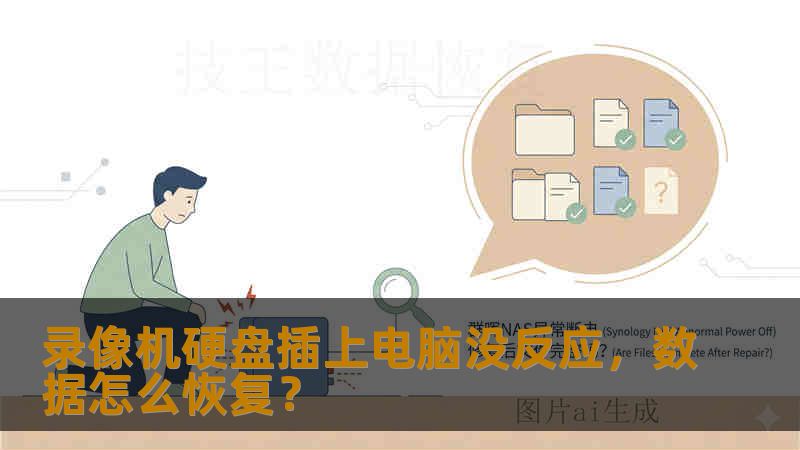 录像机硬盘插上电脑没反应，数据怎么恢复？