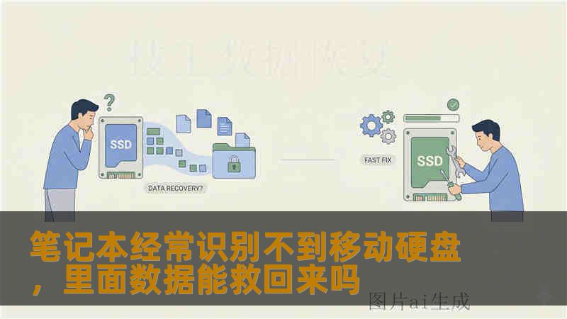 笔记本经常识别不到移动硬盘，里面数据能救回来吗