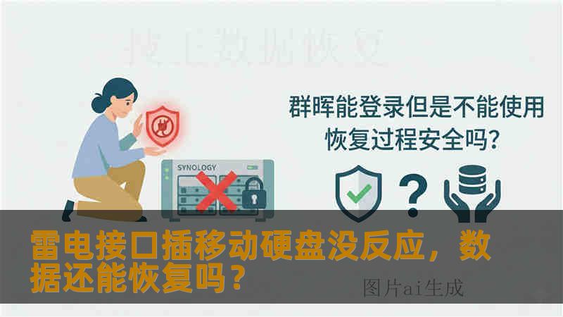 雷电接口插移动硬盘没反应，数据还能恢复吗？