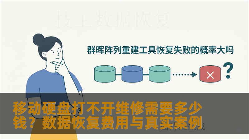 移动硬盘打不开维修需要多少钱？数据恢复费用与真实案例