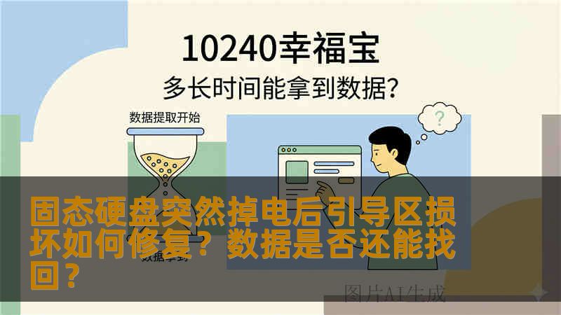 固态硬盘突然掉电后引导区损坏如何修复？数据是否还能找回？