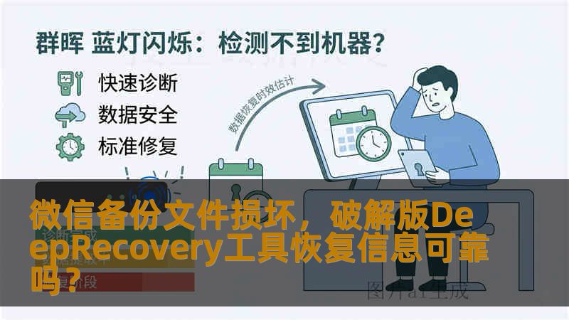 微信备份文件损坏，破解版DeepRecovery工具恢复信息可靠吗？