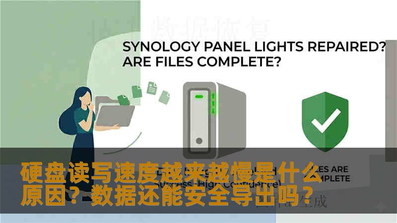 硬盘读写速度越来越慢是什么原因？数据还能安全导出吗？