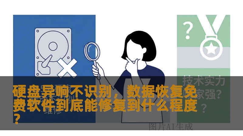 硬盘异响不识别，数据恢复免费软件到底能修复到什么程度？