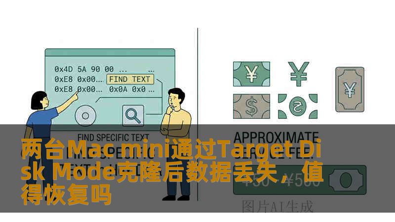 两台Mac mini通过Target Disk Mode克隆后数据丢失,值得恢复吗 两台Mac mini通过Target Disk Mode克隆后数据丢失,值得恢复吗