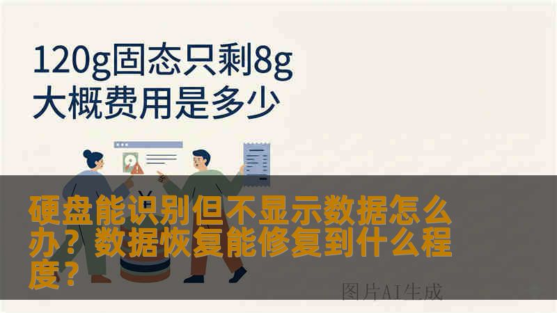 硬盘能识别但不显示数据怎么办？数据恢复能修复到什么程度？