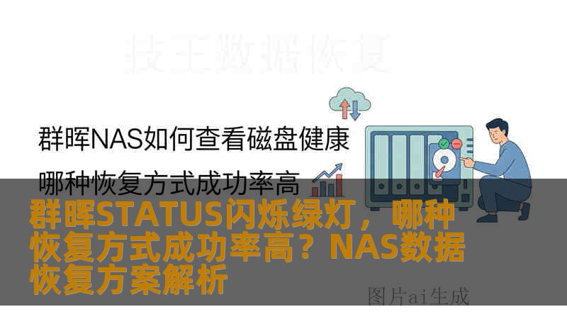 群晖STATUS闪烁绿灯，哪种恢复方式成功率高？NAS数据恢复方案解析