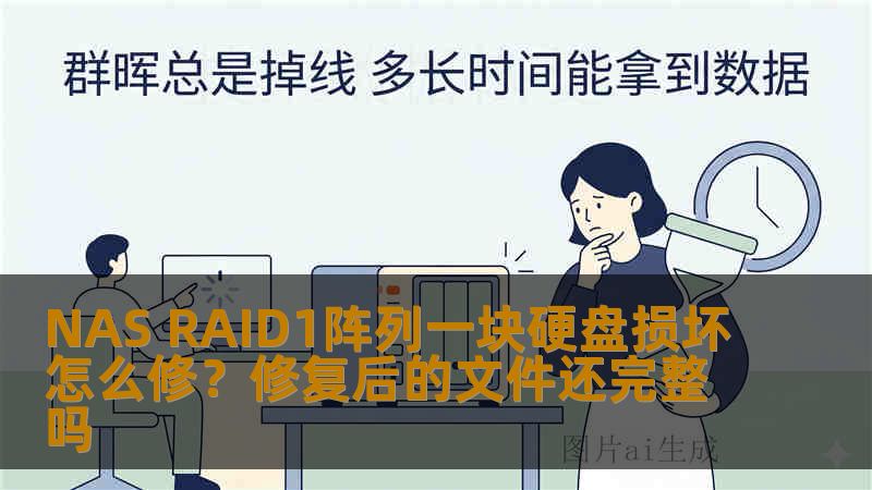 NAS RAID1阵列一块硬盘损坏怎么修？修复后的文件还完整吗