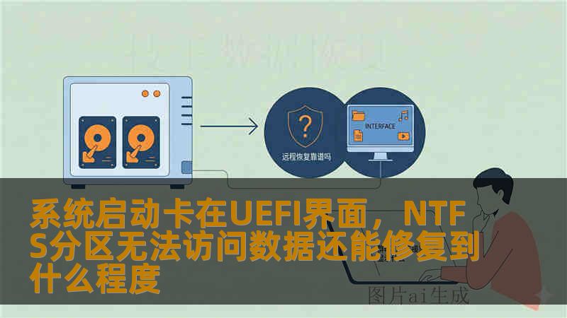 系统启动卡在UEFI界面，NTFS分区无法访问数据还能修复到什么程度