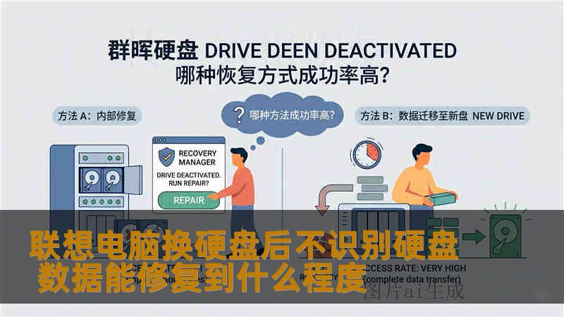 联想电脑换硬盘后不识别硬盘 数据能修复到什么程度