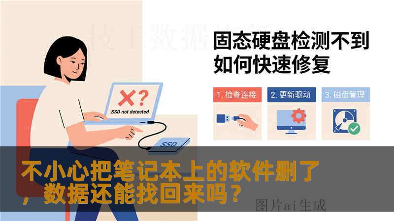 不小心把笔记本上的软件删了，数据还能找回来吗？