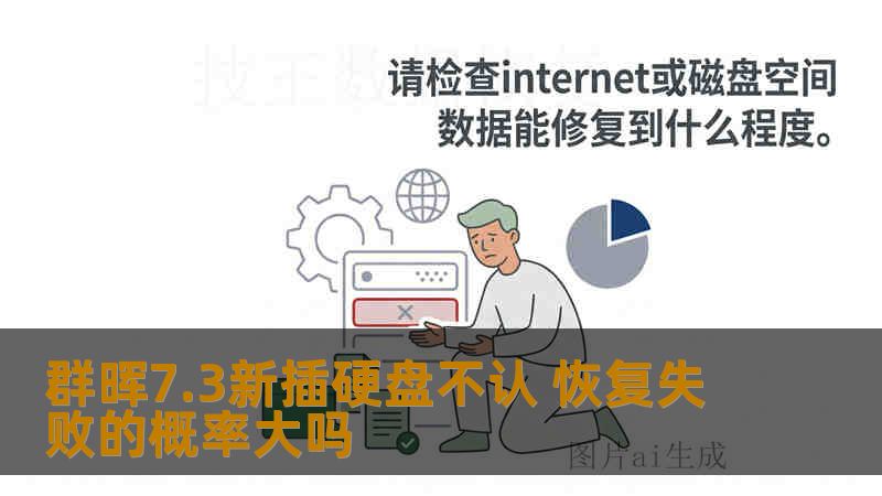 群晖7.3新插硬盘不认 恢复失败的概率大吗