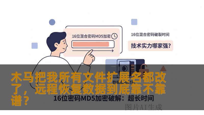 木马把我所有文件扩展名都改了,远程恢复数据到底靠不靠谱? 木马把我所有文件扩展名都改了,远程恢复数据到底靠不靠谱?