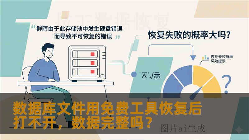 数据库文件用免费工具恢复后打不开，数据完整吗？