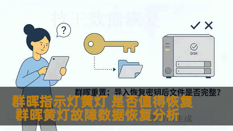 群晖指示灯黄灯 是否值得恢复 群晖黄灯故障数据恢复分析