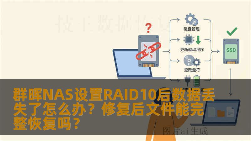 群晖NAS设置RAID10后数据丢失了怎么办？修复后文件能完整恢复吗？
