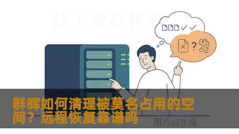 群晖如何清理被莫名占用的空间？远程恢复靠谱吗