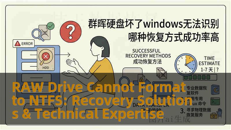 RAW Drive Cannot Format to NTFS: Recovery Solutions & Technical Expertise