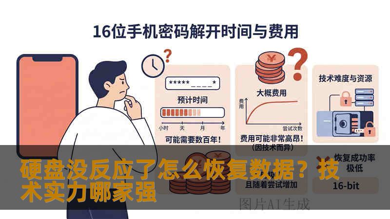 硬盘没反应了怎么恢复数据？技术实力哪家强
