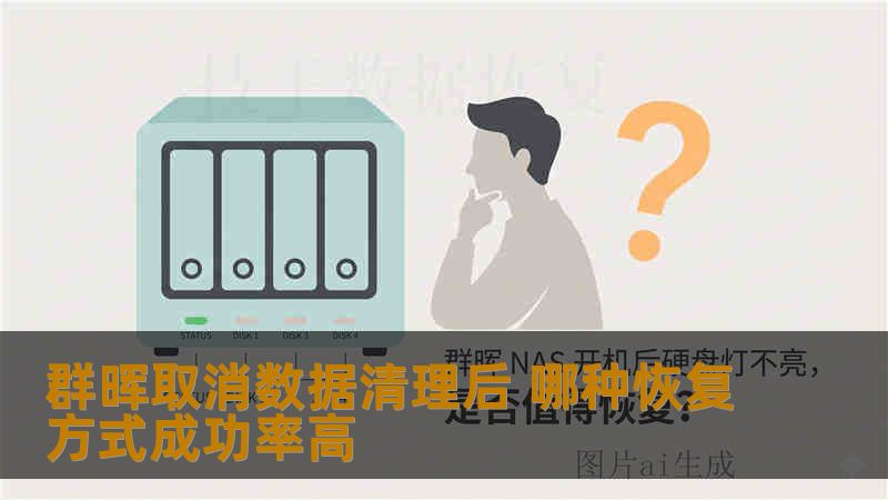 群晖取消数据清理后 哪种恢复方式成功率高