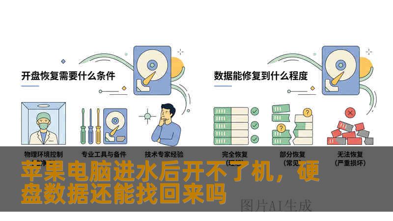 苹果电脑进水后开不了机,硬盘数据还能找回来吗 苹果电脑进水后开不了机,硬盘数据还能找回来吗