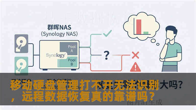 移动硬盘管理打不开无法识别，远程数据恢复真的靠谱吗？