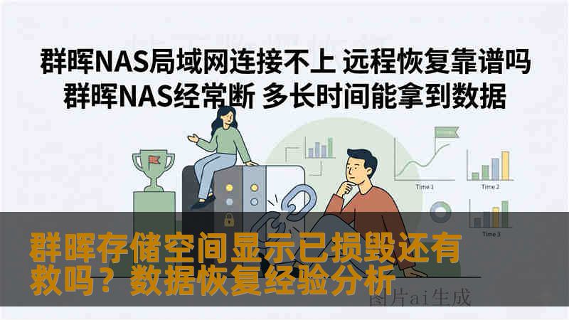 群晖存储空间显示已损毁还有救吗？数据恢复经验分析