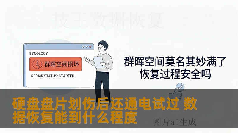 硬盘盘片划伤后还通电试过 数据恢复能到什么程度 硬盘盘片划伤后还通电试过 数据恢复能到什么程度