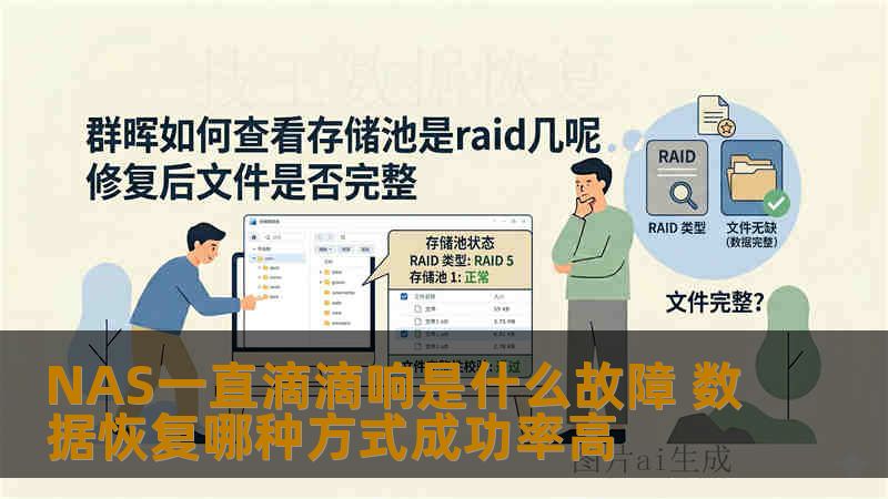 NAS一直滴滴响是什么故障 数据恢复哪种方式成功率高