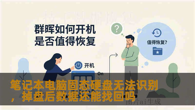 笔记本电脑固态硬盘无法识别，掉盘后数据还能找回吗