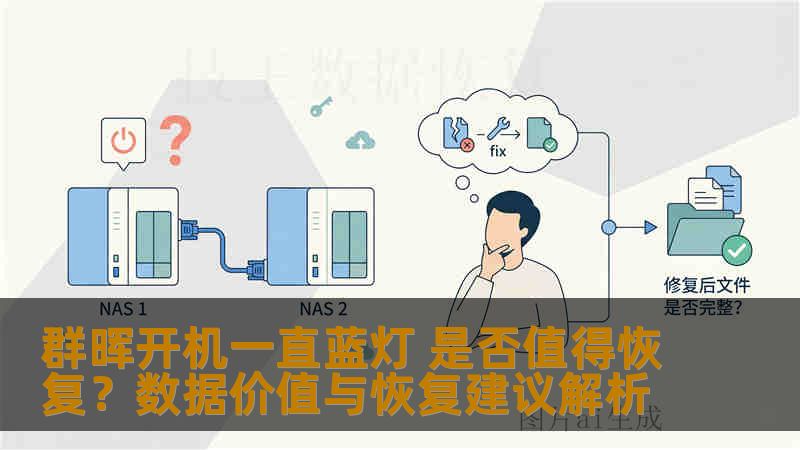 群晖开机一直蓝灯 是否值得恢复？数据价值与恢复建议解析