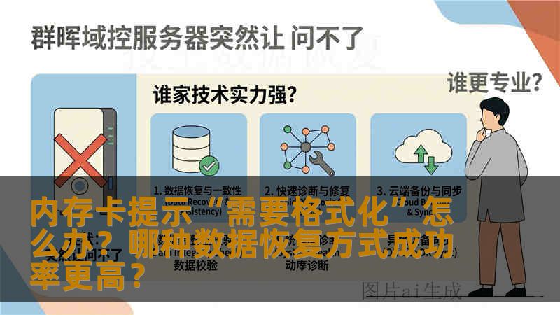 内存卡提示“需要格式化”怎么办？哪种数据恢复方式成功率更高？