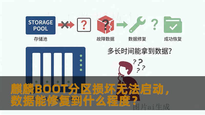 麒麟BOOT分区损坏无法启动，数据能修复到什么程度？