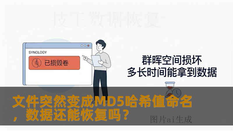 文件突然变成MD5哈希值命名，数据还能恢复吗？