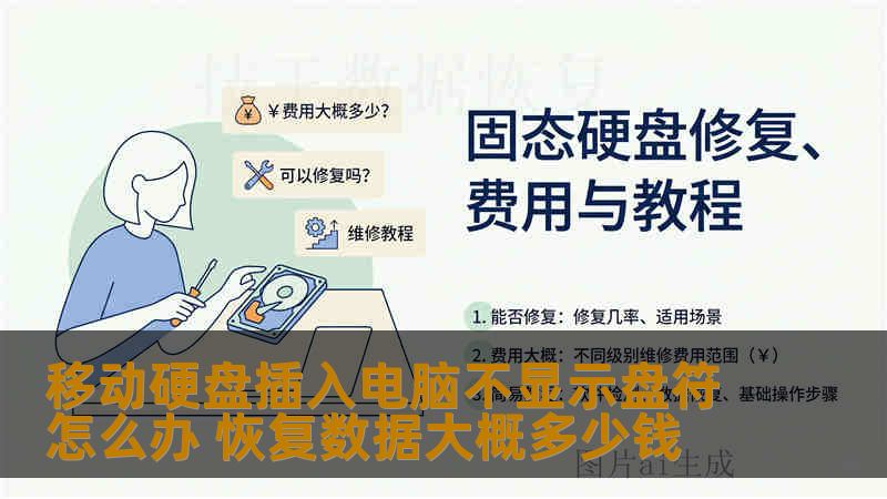 移动硬盘插入电脑不显示盘符怎么办 恢复数据大概多少钱