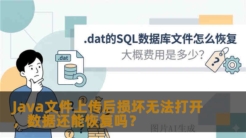 Java文件上传后损坏无法打开,数据还能恢复吗? Java文件上传后损坏无法打开,数据还能恢复吗?