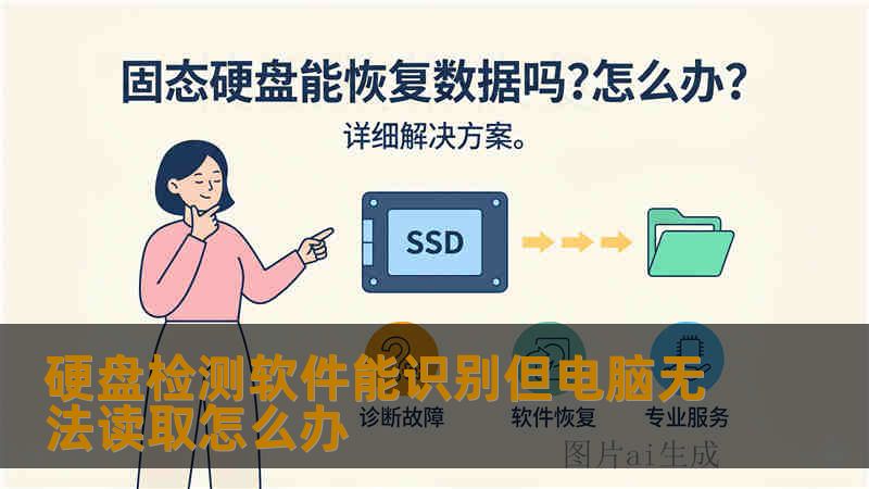 硬盘检测软件能识别但电脑无法读取怎么办 硬盘检测软件能识别但电脑无法读取怎么办
